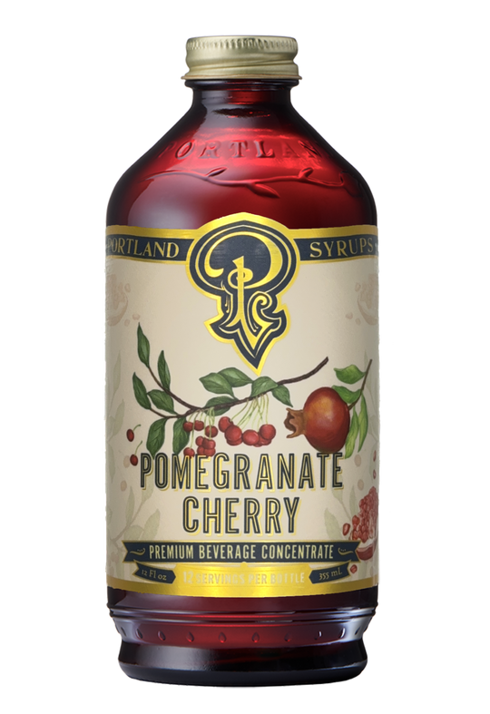 Portland Soda Syrups Pomegranate Cherry Syrup