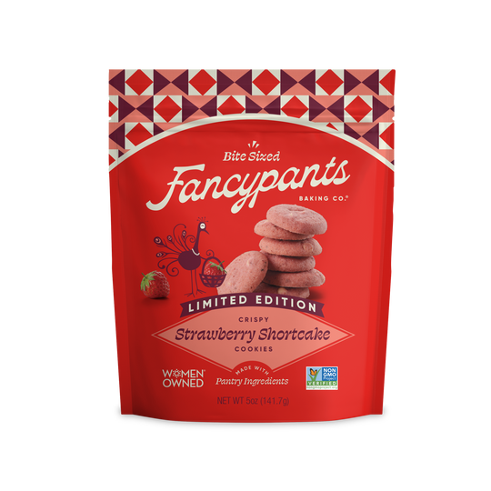 Fancy Pants Strawberry Shortcake Cookies