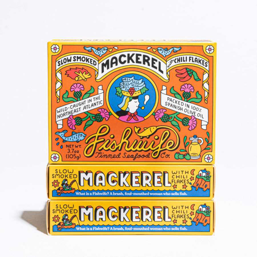 Preorder: Fishwife Slow Smoked Mackerel
