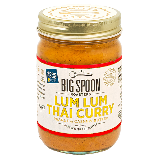 Lum Lum Thai Curry Peanut & Cashew Butter: 13oz Jar