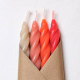 Preorder: Cave Glow Spiral Beeswax Candles - Set of 4