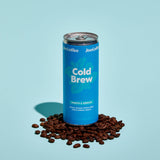 Cold Brew Coffee Cans - Black Cold Brew, Ready to Drink, 24 Pack