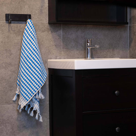 Super soft Terry Hand Towel - Blue