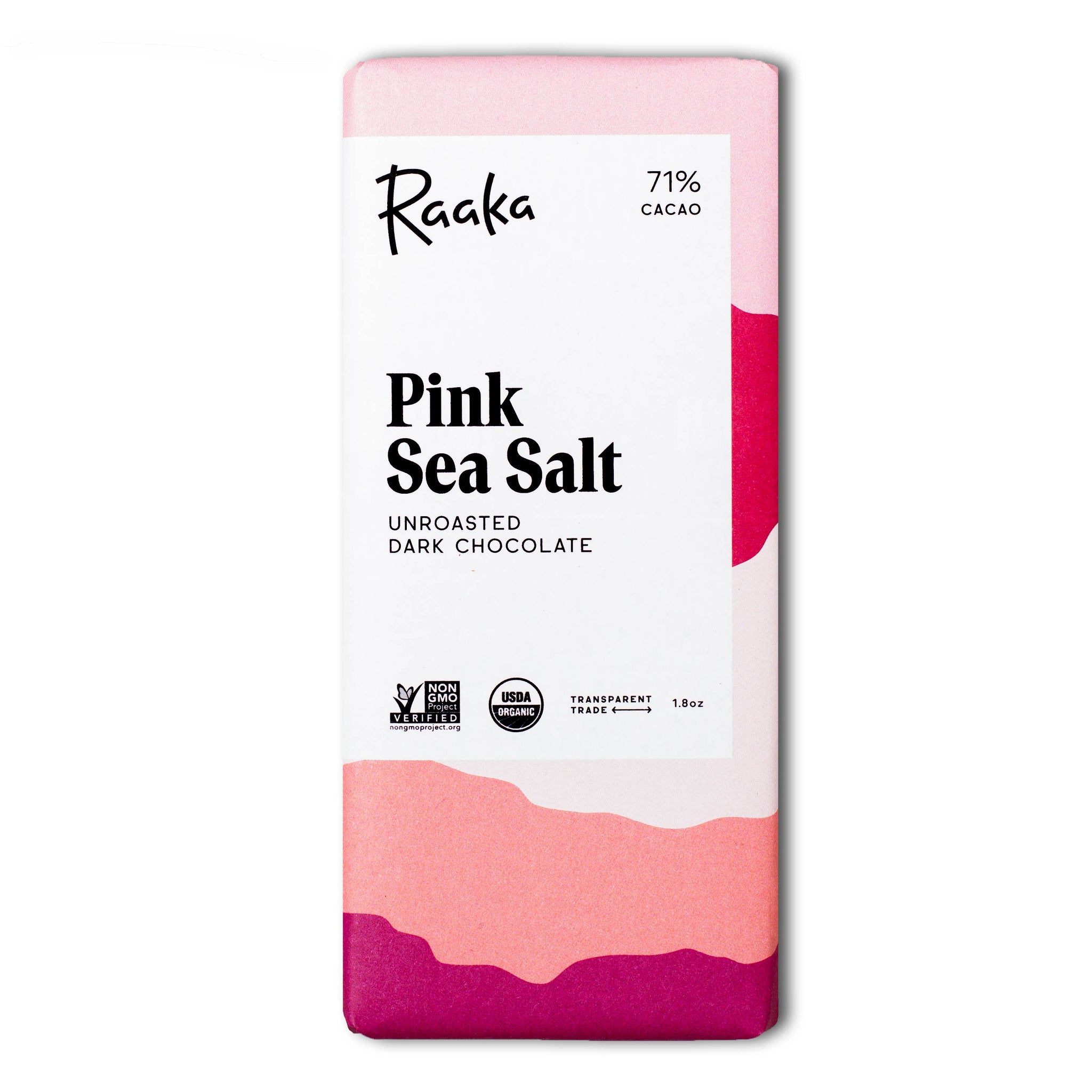 Raaka  Pink Sea Salt Chocolate Bar