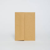 Bold Flower Birthday Letterpress Greeting Card by Egg Press: Paper tab
