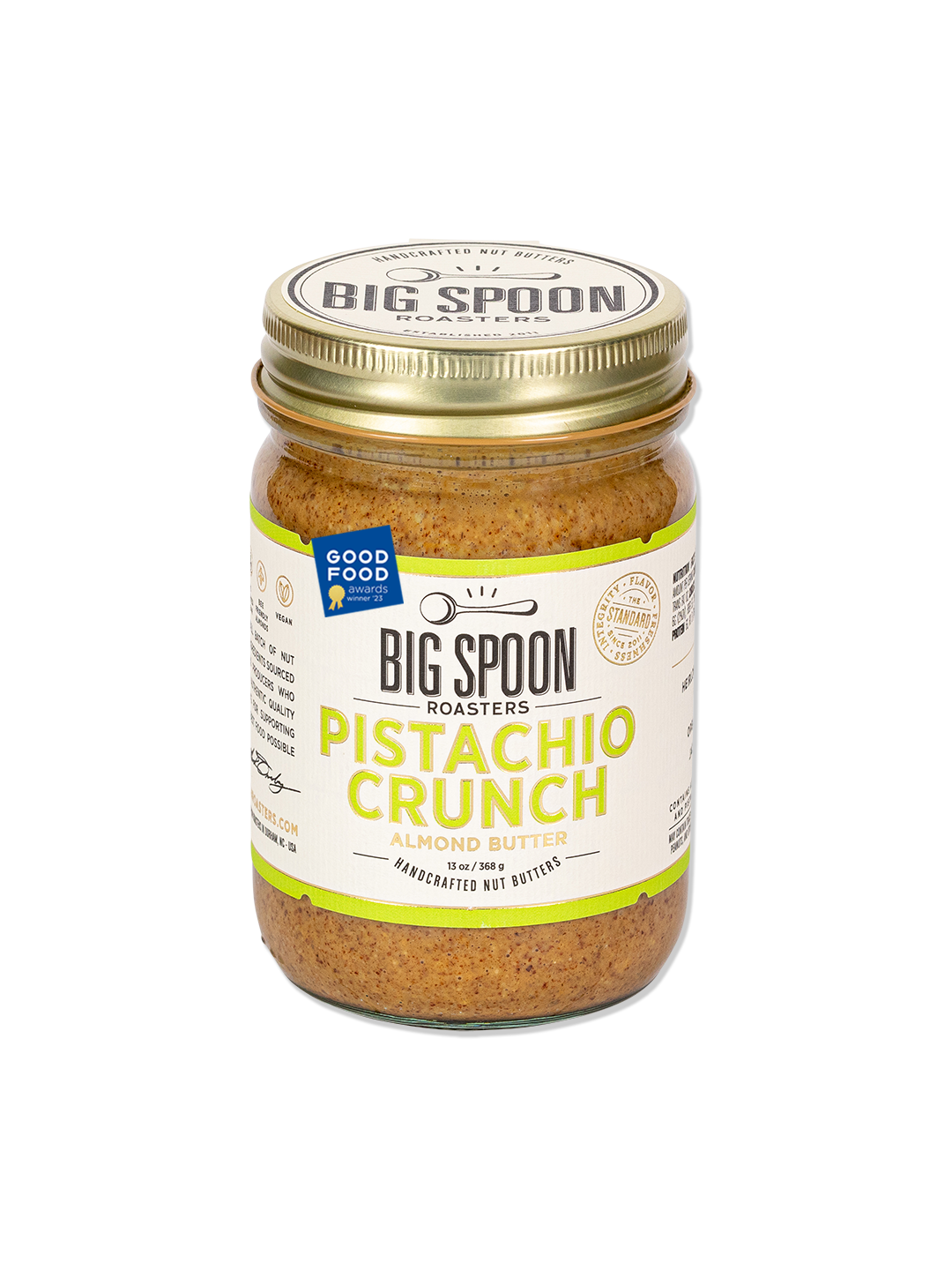 Preorder: Big Spoon Roasters Pistachio Crunch Almond Butter