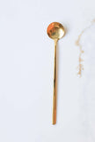 Gold-Plated Stainless Steel Stirring Spoon: S