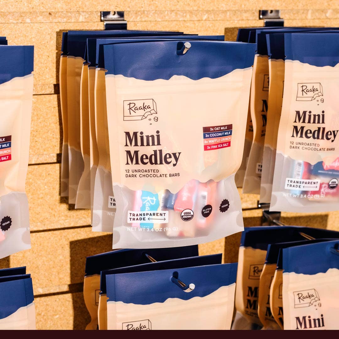 Preorder: Raaka Mini Medley Bag (12 ct)