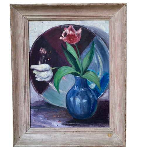 Vintage Framed Oil Painting