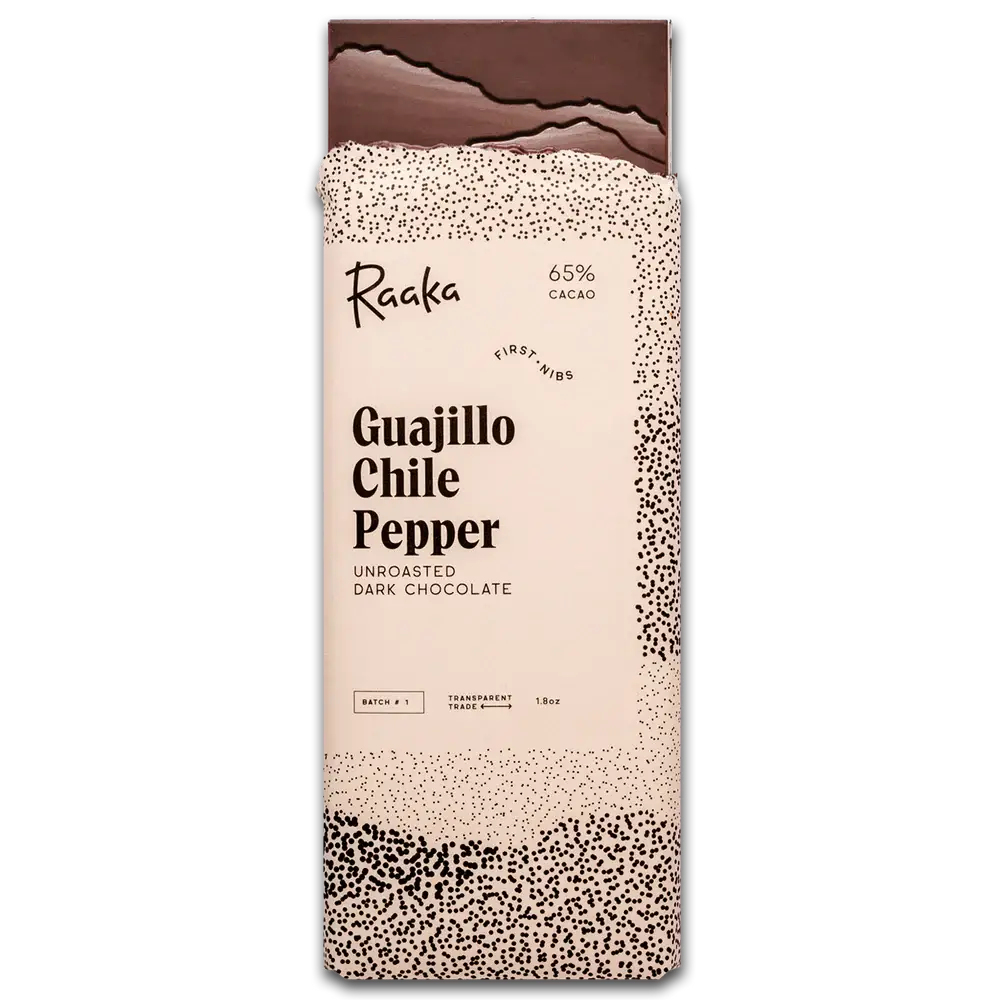 Raaka 65% Guajillo Chile Pepper - Limited Edition Batch