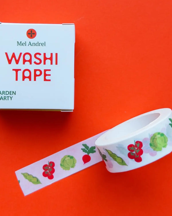 Garden Party Washi Tape by Mel Andrel