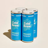 Cold Brew Coffee Cans - Black Cold Brew, Ready to Drink, 24 Pack