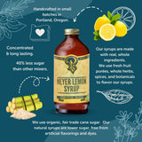 One left: Portland Soda Syrups Meyer Lemon Syrup
