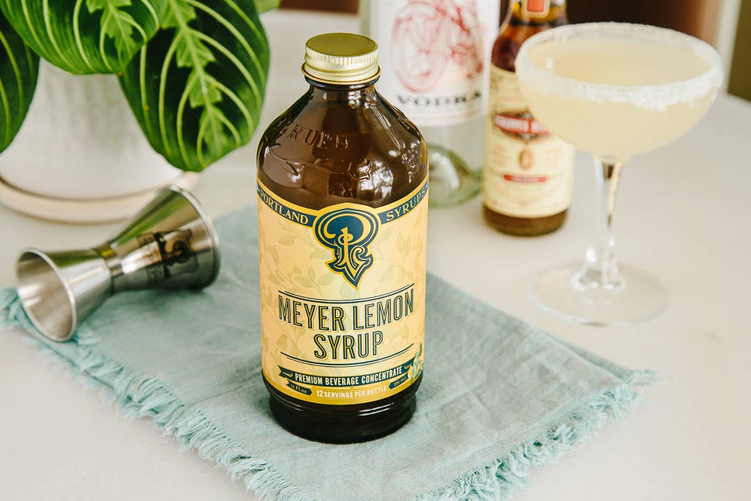 Portland Soda Syrups Meyer Lemon Syrup