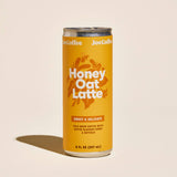 Cold Brew Coffee Cans - Honey Oat Latte, Ready to Drink, 24 Pack, Dairy Free and Slightly Sweet