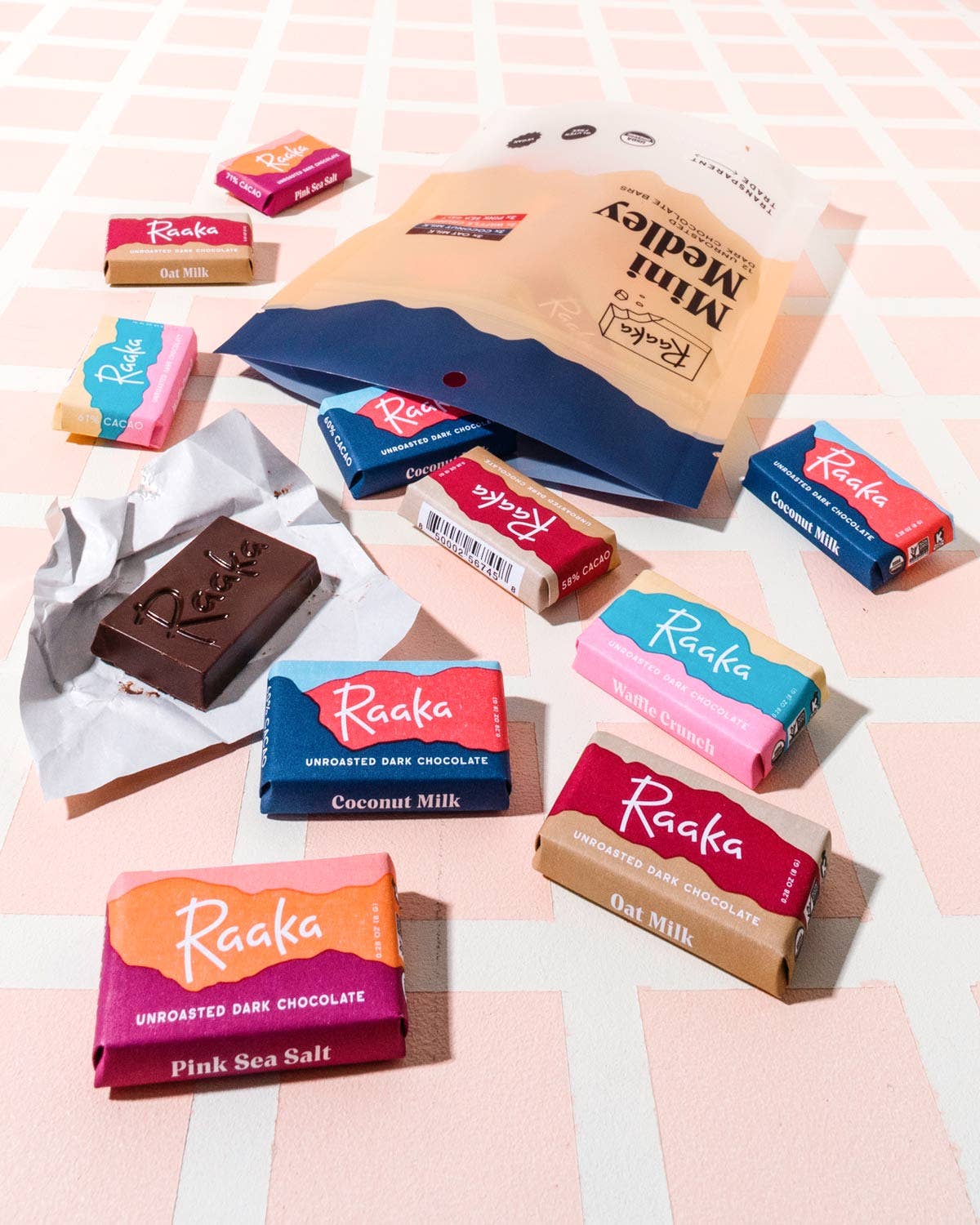 Preorder: Raaka Mini Medley Bag (12 ct)