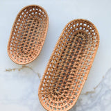Large Oval Rattan Basket
