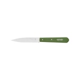 In stock 9/15: Opinel Essentials Serrated Kitchen Knife in Dark Green