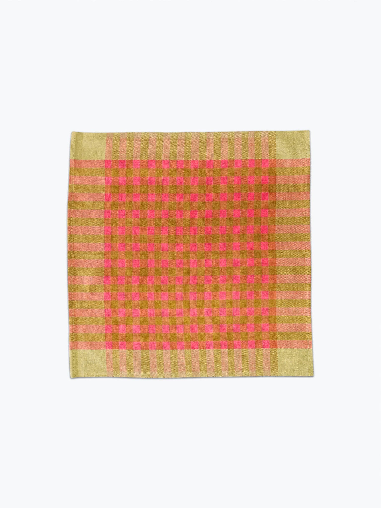 All Roads Grid Napkin Pair - Paloma