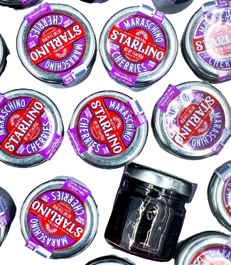 Hotel Starlino Italian Maraschino Cherries - Mini Jars!