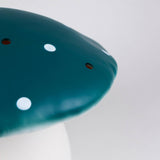 Large Blue Mushroom