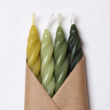 Preorder: Cave Glow Spiral Beeswax Candles - Set of 4