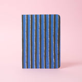 Shaggy Stripes Pattern B6 Blank Notebook from Egg Press