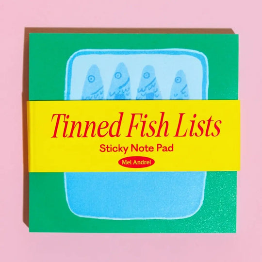 Tinned Fish To-Do Lists by Mel Andrel
