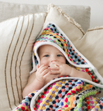 Handwoven Baby Swaddle Blanket | Super Soft New Born Blanket: Rainbow