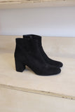Saint Laurent Black Suede Ankle Boots