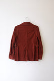 Vintage Orange Corduroy Jacket