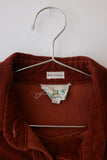 Vintage Orange Corduroy Jacket