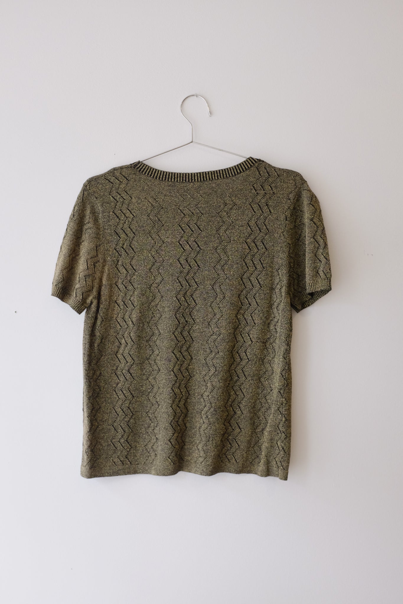 Lonely Label Gold Knit Top