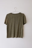 Lonely Label Gold Knit Top