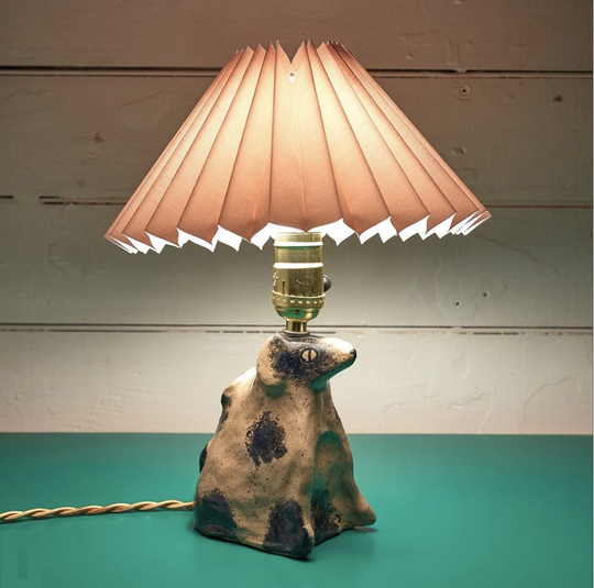 Ceramic Dog Lamp by ZoZo's General - Preorder!