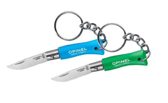 No.02 Colorama Stainless Folding Key Chain Knives