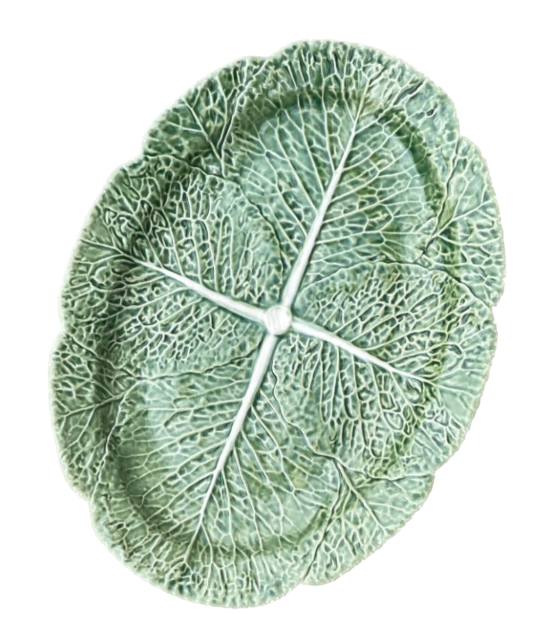 Bordallo Pinheiro Cabbage Platter