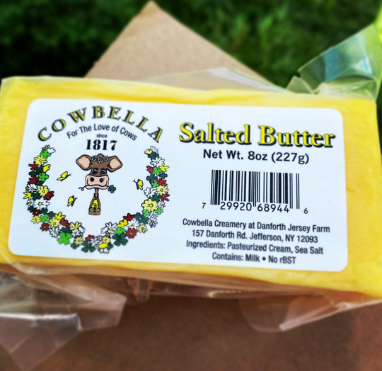 Cowbella Creamery Sweet Cream or Salted Butter