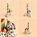 Dalmation Porcelain Cake Topper
