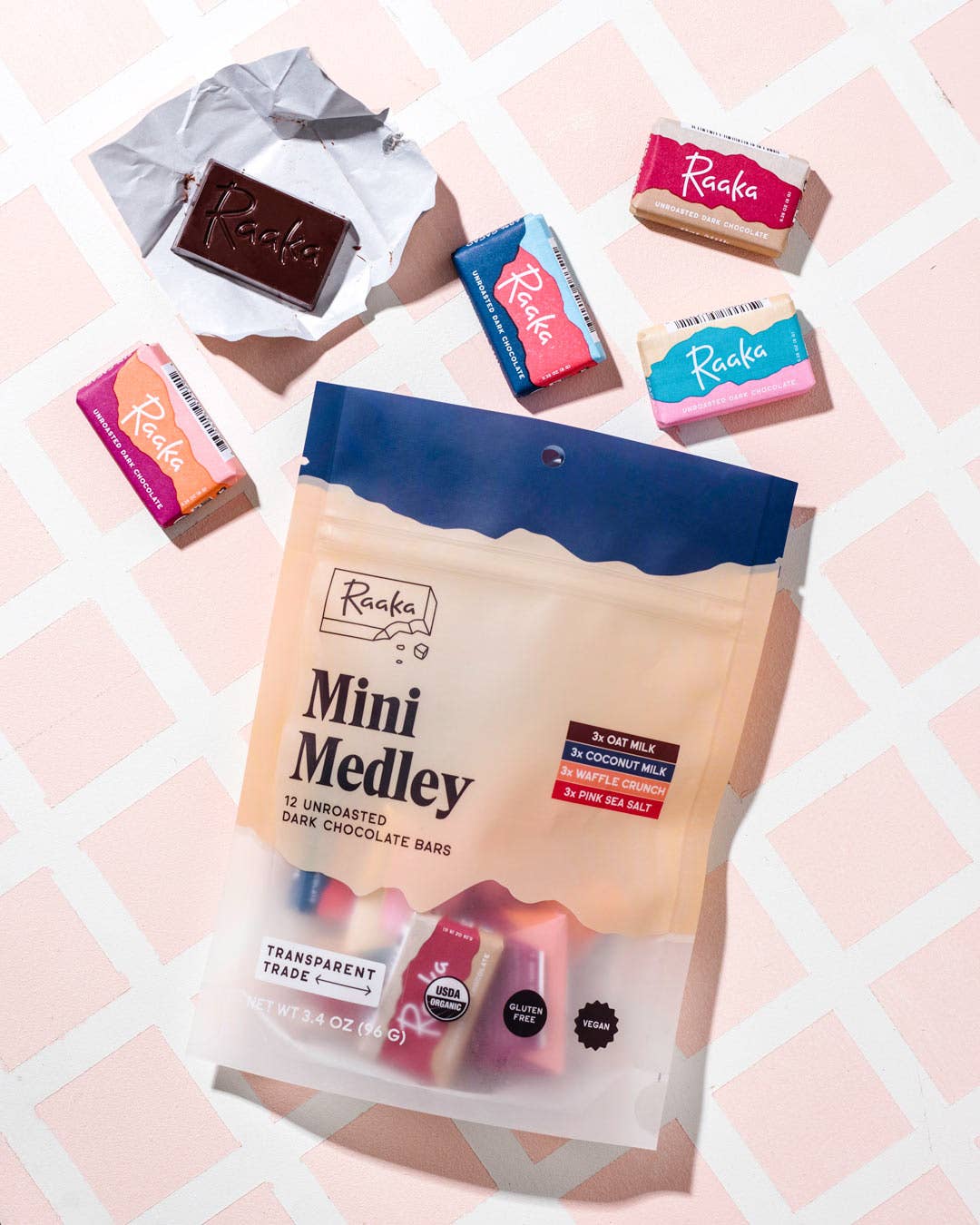 Preorder: Raaka Mini Medley Bag (12 ct)
