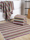 Polka Dot Bath Mat | 100% Turkish Cotton Bathroom Rug
