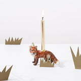 Red Fox Porcelain Cake Topper