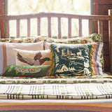 Preorder: CAMP WANDAWEGA TROUT HOOK PILLOW
