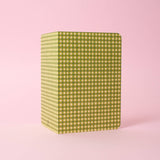 Green Gingham Blank Notebook from Egg Press