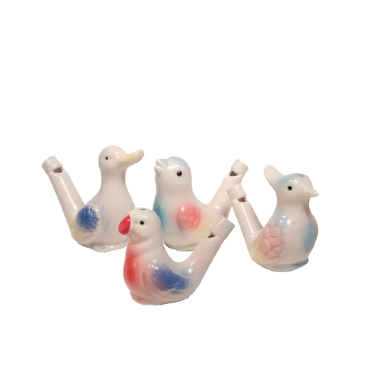 Porcelain Bird Water Whistles