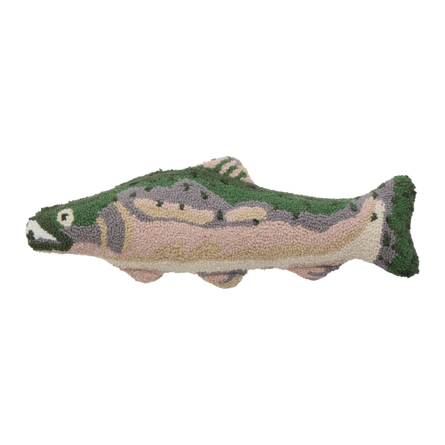 Preorder for March: Salmon Hook Pillow