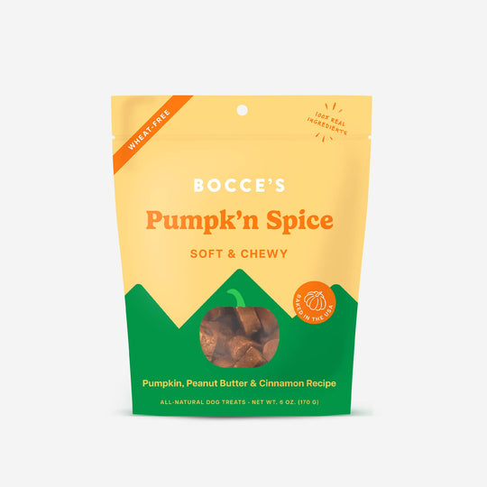 Bocce's Pumpk'n Spice Soft & Chewy Treats