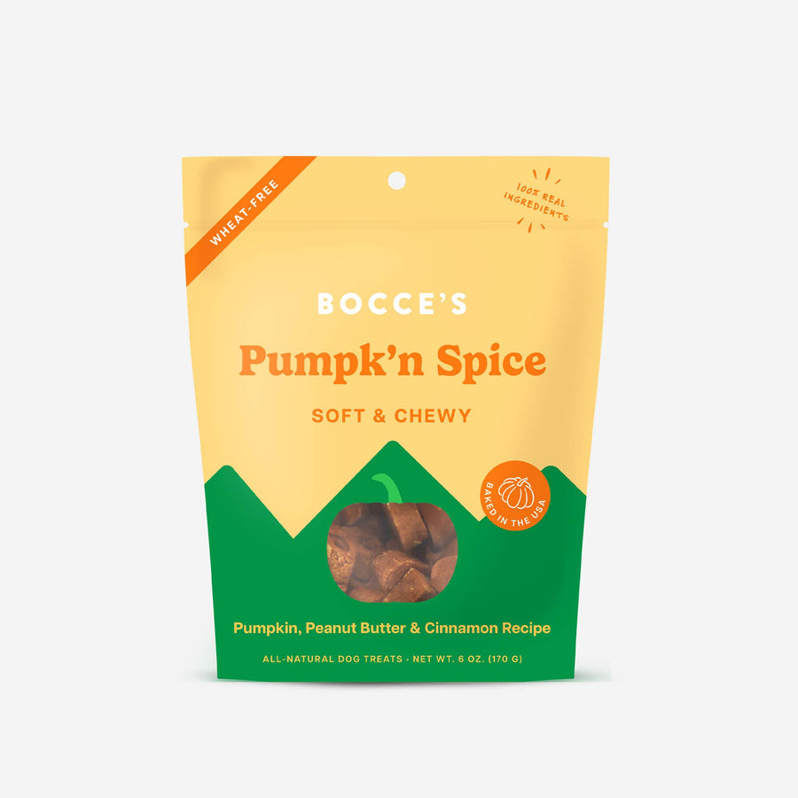Bocce's Pumpk'n Spice Soft & Chewy Treats