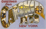 Greetings from Catskill Mountains Art Print