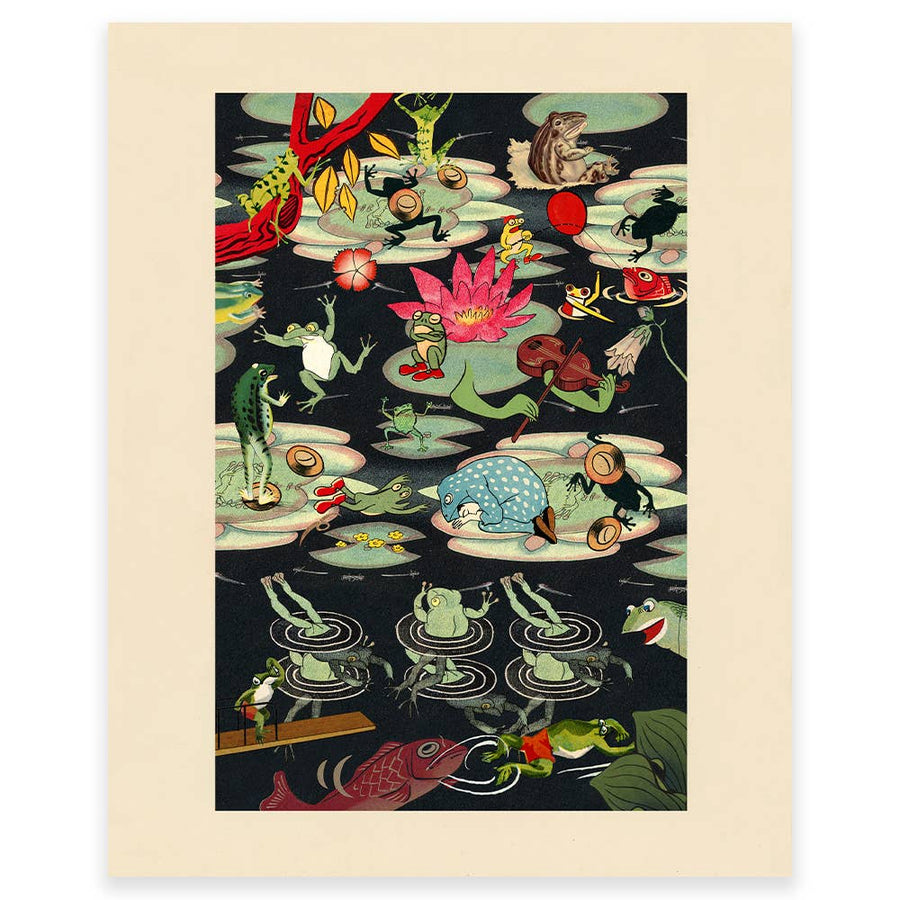 Print - 8 x 10 - Samplerman Frogs
